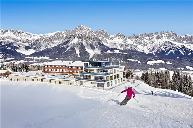 Hotel Kaiserhof Ellmau Winteransicht