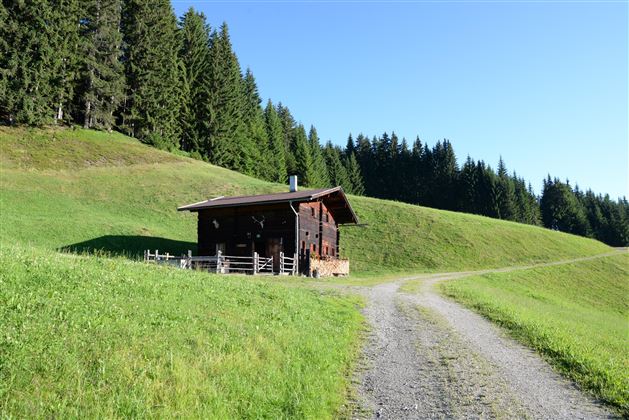 Hütte außen