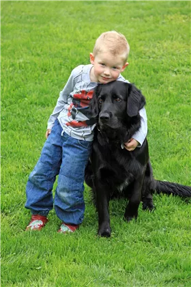 Jan mit Hund