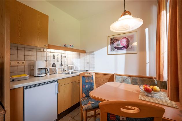 Küche Apartment Scheffauerblick
