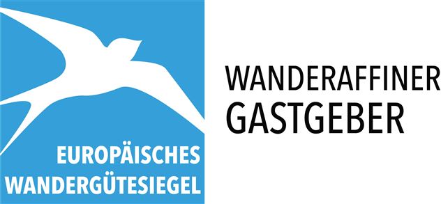 Logo Europas Wandergütesiegel - Wanderaffiner Gast