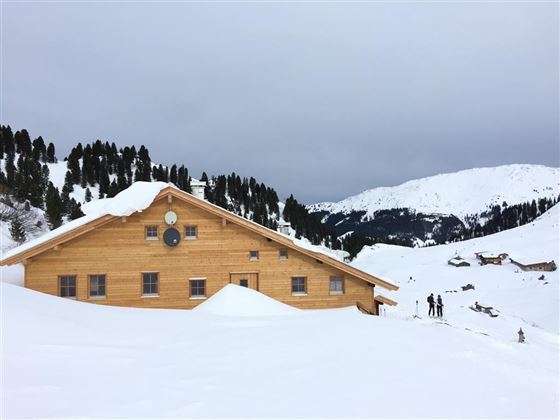 Neue Bamberger Hütte Winter