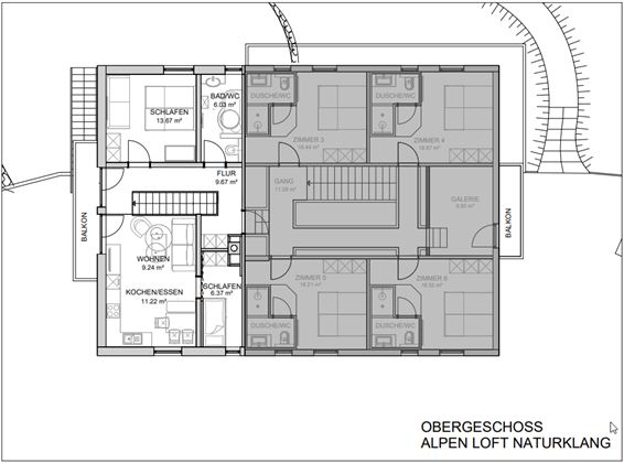 Obergeschoss Naturklang