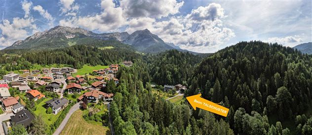 Panorama Dorf Beim Talschuster