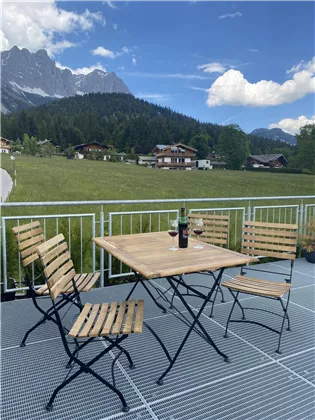 Panorama Terrasse Kaiser Alps