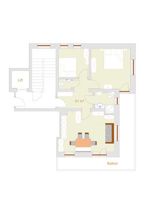 Plan Appartement Wilder Kaiser