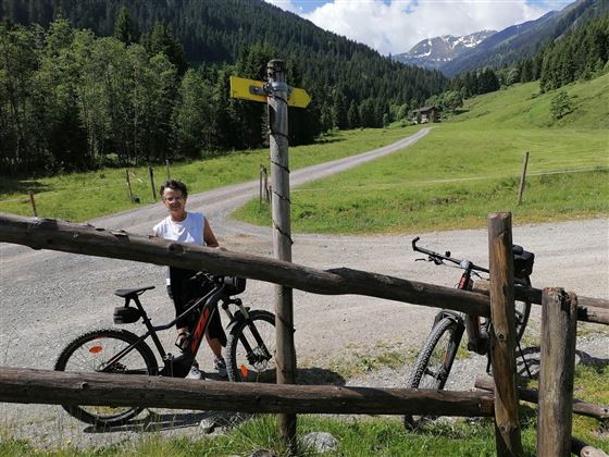 Radtour zur Gamskogelhütte