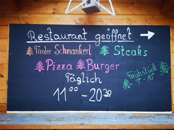 Restaurant geöffnet d