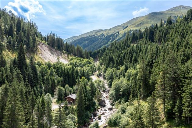 Rettensteinhuette_Vogelperspektive_Stieralm_Aschau