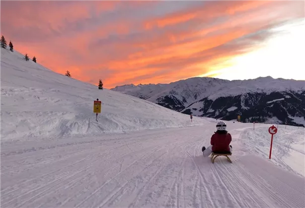 Tobogganing Choralm