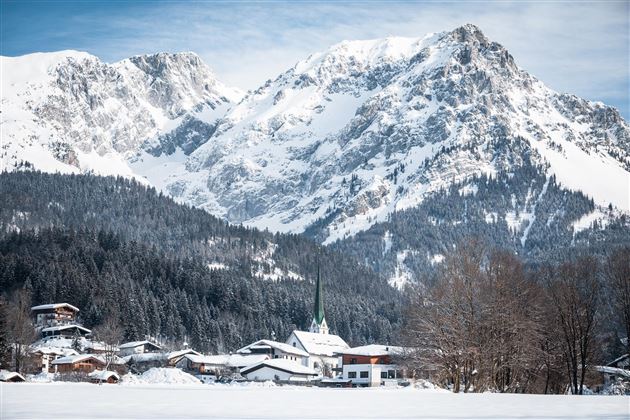 Scheffau im Winter