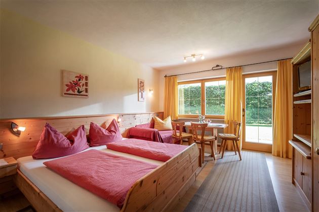 Wohnschlafzimmer Apartment Wilder Kaiser Blick