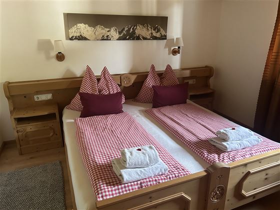 Schlafzimmer großes Appartment