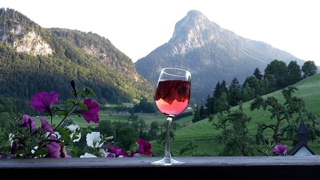 Sicht von Ihrem Balkon aus