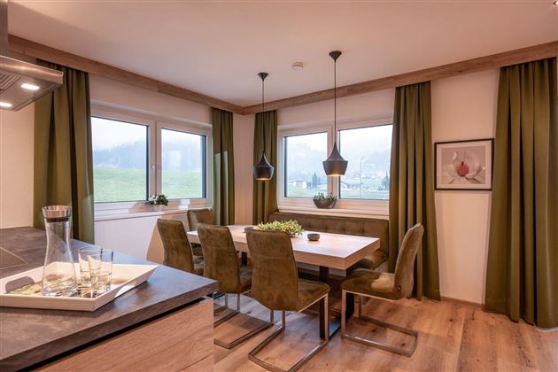 Söll_APARTdeluxe_Penthouse_Essbereich_WilderKaiser