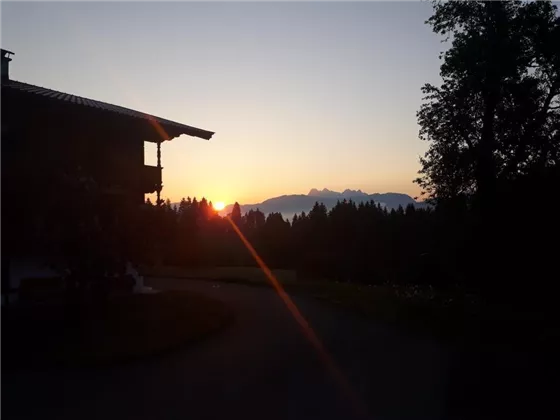 Sunrise during Summer