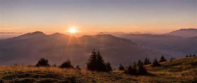 Sonnenuntergang in Kirchberg