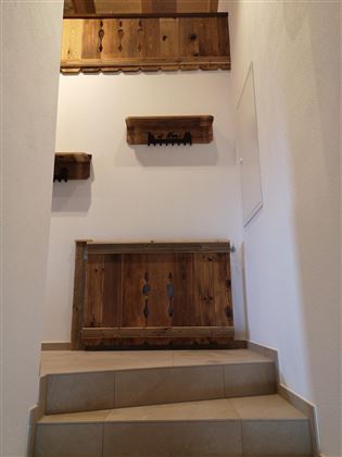 Stiegenhaus / Garderobe - Ferienwohnung Buchmann