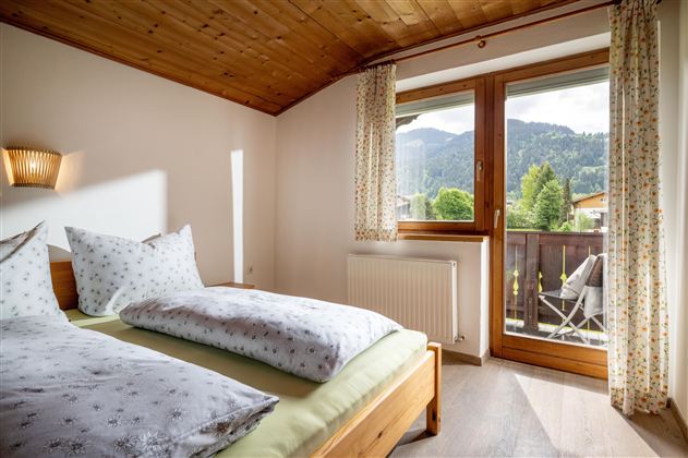 Südappartement Schlafzimmer