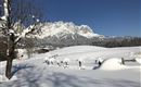 2017 Blick vom Golfplatz zum Wilden Kaiser