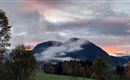 Abendstimmung Blick Richtung Innsbruck