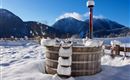 Almflair Chalet Thiersee - Hot Pot im Winter