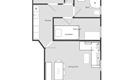 Appartement 2/ 1 Doppelzimmer+1 Zi mit Etagenbett