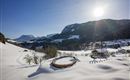 Appartementhaus Wanishof Thiersee Ausblick Winter