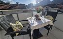 Balkon mit Blick auf den Pendling