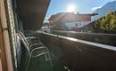 Balkon mit Blick zum Wilden Kaiser