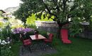 Bauernhof Langhof Thiersee - Garten im Sommer