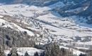 Blick auf Brixen im Thale im Winter