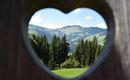 Blick auf die umliegende Bergwelt