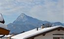 Blick vom Balkon im Winter