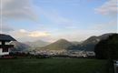 Blick von den Appartements nach Wörgl und Skigebie