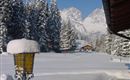 view to Ellmauer Tor in the Wilder Kaiser mountains