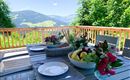 Brotzeittisch Sommer