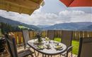 Chalet Alpenblick Terrasse Sommer