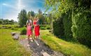 Claudia und Andreas mit Florentina und Viola