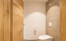 Das seperate WC der Hof-Suite