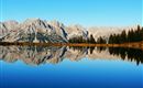 Glasklare Spiegelung im Astberg  Speichersee