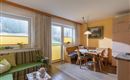 Gemütliches Wohnküche  im Appartement Pölven