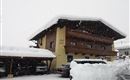 Haus Leo im Schnee