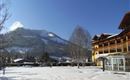 Hotel Alpenhof Brixen mit Choralpe Winter