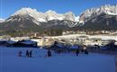 Kinder Skilift direkt vor dem Haus