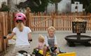 Kinderfahrzeuge zur Verfügung