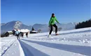 Langlaufloipen beginnen 500 Meter vor Ihrer Tür.