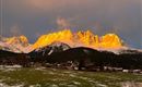 Nordlichter am Wilden Kaiser, ohne Fake