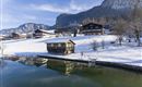 Pension Ticklhof am See in Thiersee Winter Ansicht
