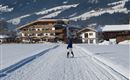 Schiabfahrt bis zum Haus